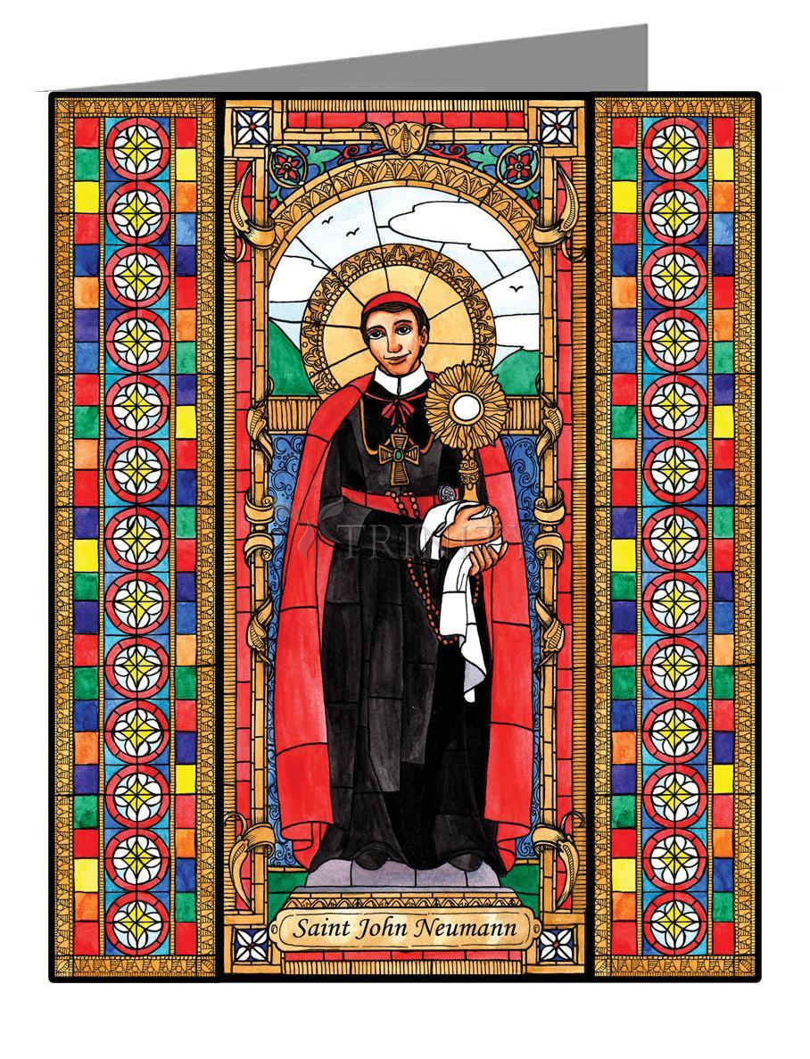 St. John Neumann - Note Card Custom Text by Brenda Nippert - Trinity Stores
