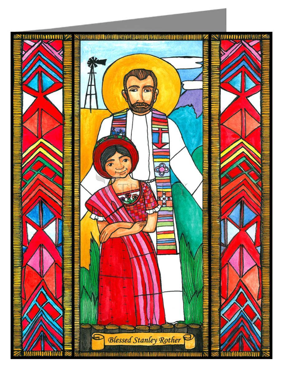 Bl. Stanley Rother - Note Card Custom Text by Brenda Nippert - Trinity Stores