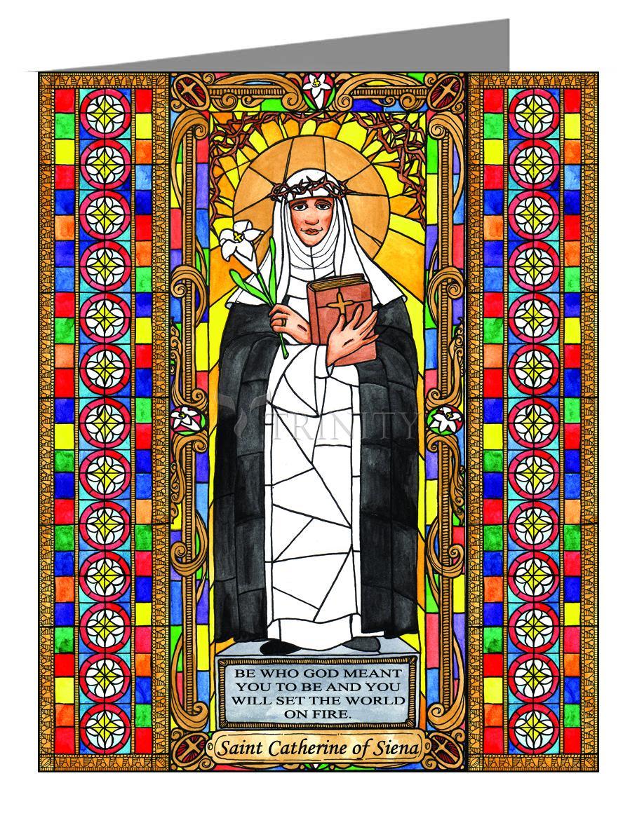 St. Catherine of Siena - Note Card by Brenda Nippert - Trinity Stores
