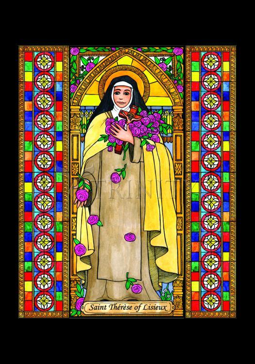 St. Thérèse of Lisieux - Holy Card by Brenda Nippert - Trinity Stores