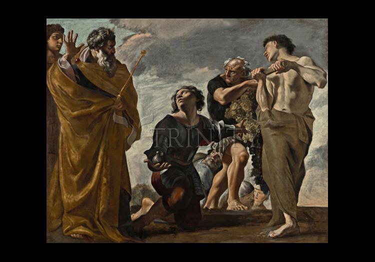 Moses and Messengers from Canaan - Holy Card by Museum Classics - Trinity Stores