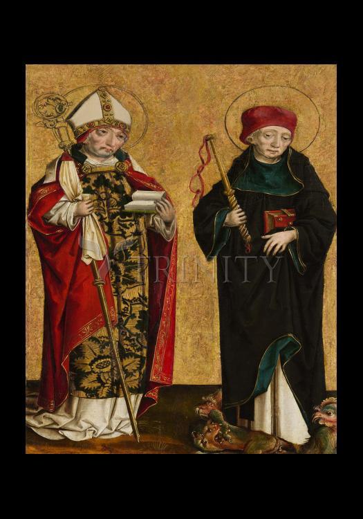 Sts. Adalbert and Procopius - Holy Card by Museum Classics - Trinity Stores