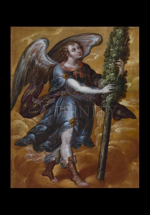 Angel Carrying a Cypress - Holy Card by Museum Classics - Trinity Stores