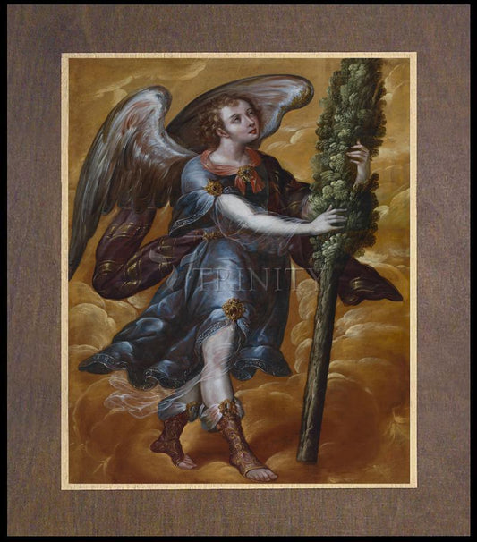 Angel Carrying a Cypress - Wood Plaque Premium by Museum Classics - Trinity Stores