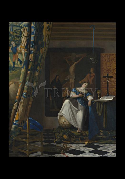 Allegory of Catholic Faith - Holy Card by Museum Classics - Trinity Stores