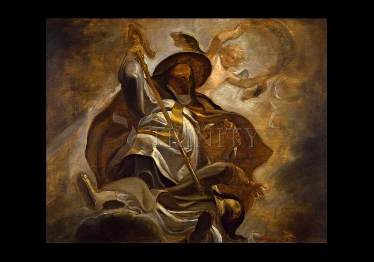 St. Athanasius of Alexandria Defeating Arius - Holy Card by Museum Classics - Trinity Stores