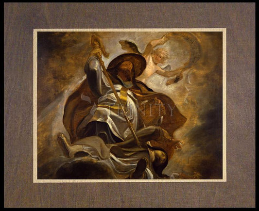 St. Athanasius of Alexandria Defeating Arius - Wood Plaque Premium by Museum Classics - Trinity Stores