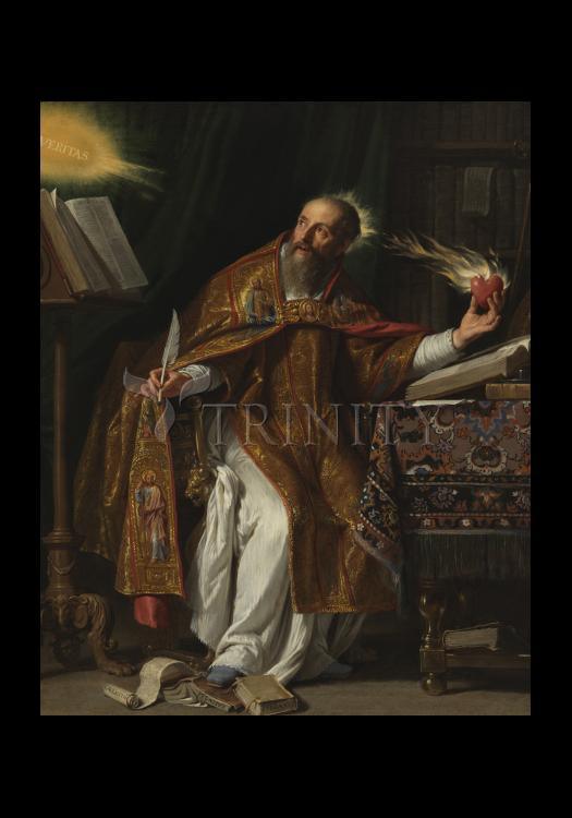 St. Augustine - Holy Card by Museum Classics - Trinity Stores