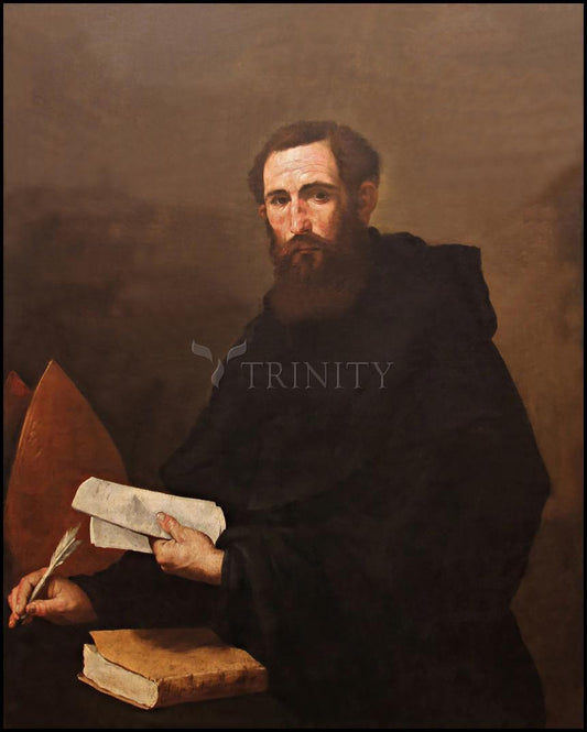 St. Augustine - Wood Plaque by Museum Classics - Trinity Stores