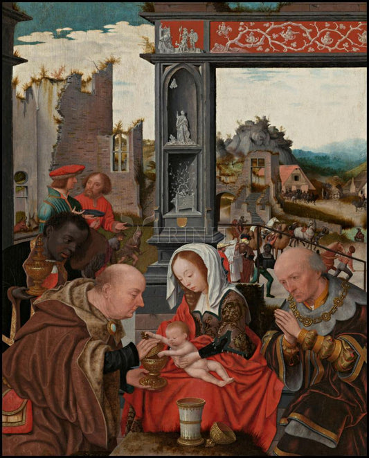 Adoration of the Magi - Wood Plaque by Museum Classics - Trinity Stores