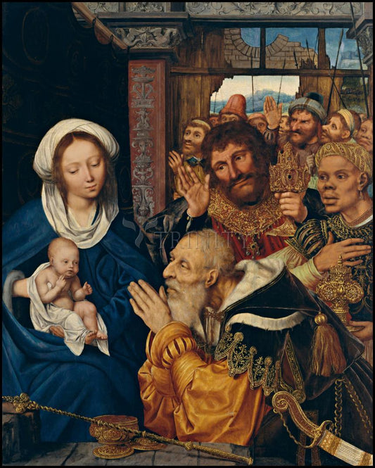Adoration of the Magi - Wood Plaque by Museum Classics - Trinity Stores