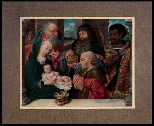 Adoration of the Magi - Wood Plaque Premium by Museum Classics - Trinity Stores