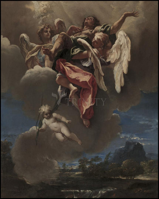 Apotheosis (Rise to Heaven) of a Saint - Wood Plaque by Museum Classics - Trinity Stores