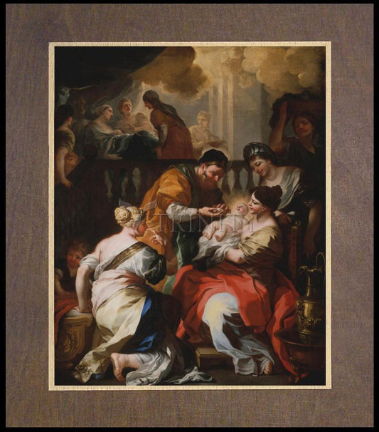 Birth of Mary - Wood Plaque Premium by Museum Classics - Trinity Stores