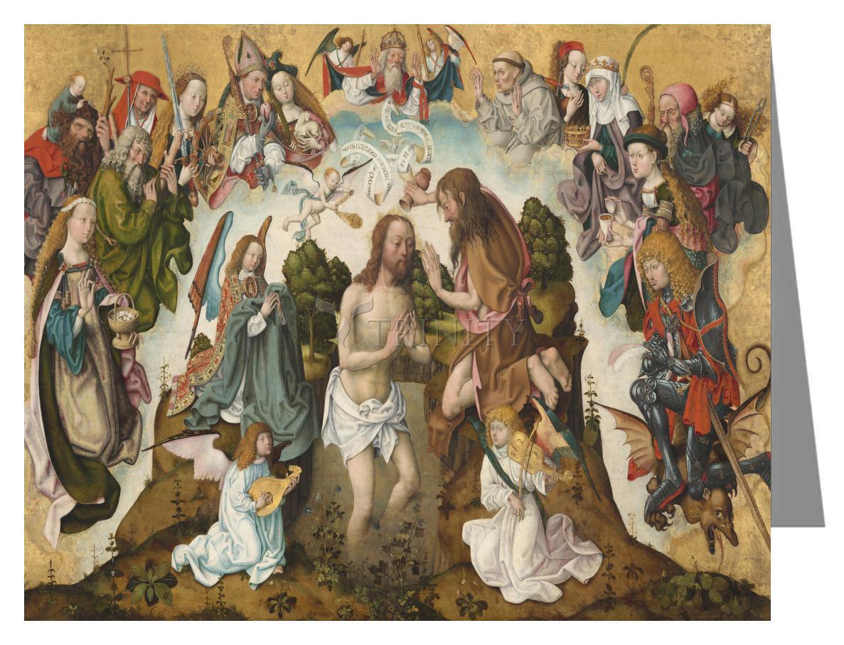 Baptism of Christ - Note Card Custom Text by Museum Classics - Trinity Stores