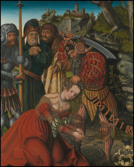 St. Barbara, Martyrdom of - Wood Plaque by Museum Classics - Trinity Stores