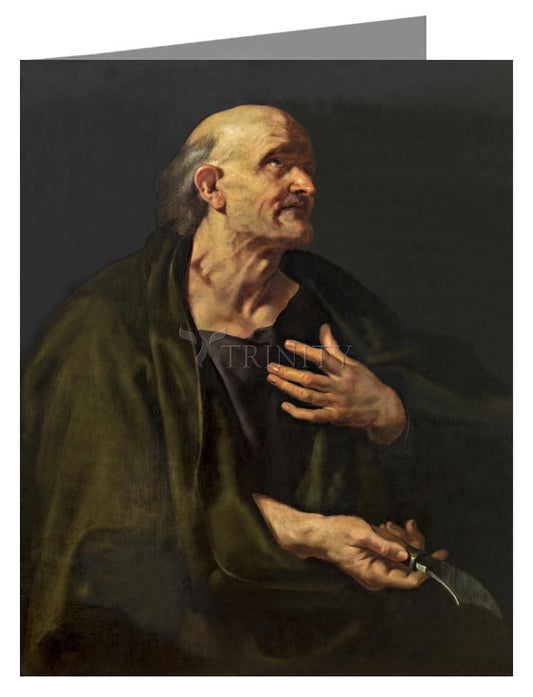 St. Bartholomew - Note Card Custom Text by Museum Classics - Trinity Stores