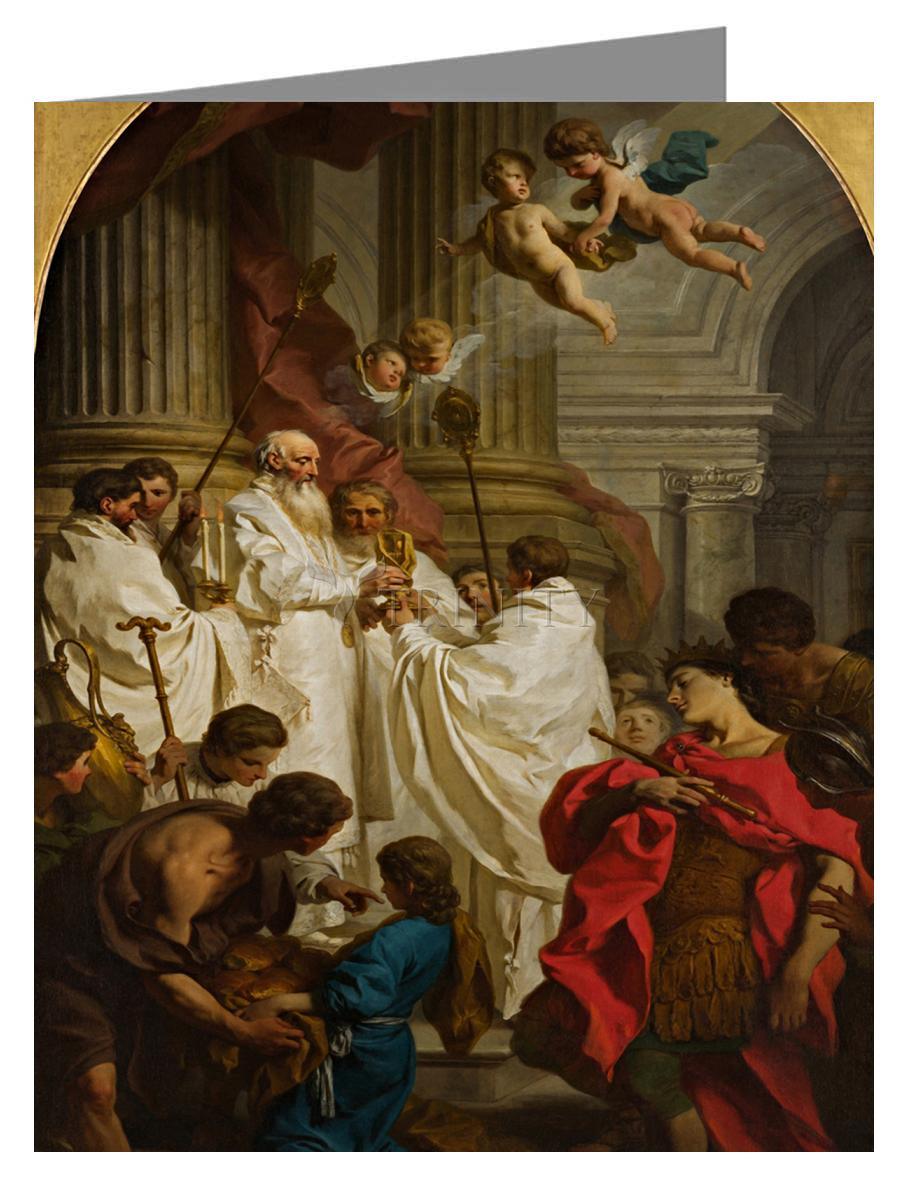 Mass of St. Basil the Great - Note Card Custom Text by Museum Classics - Trinity Stores