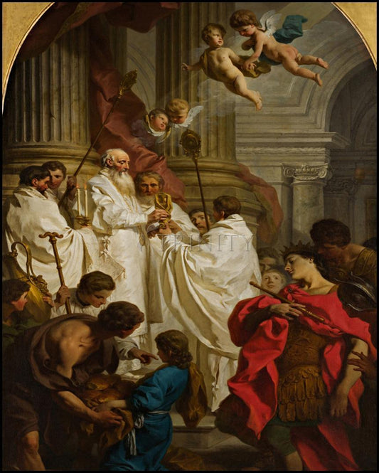 Mass of St. Basil the Great - Wood Plaque by Museum Classics - Trinity Stores