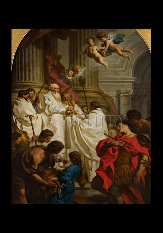 Mass of St. Basil the Great - Holy Card by Museum Classics - Trinity Stores