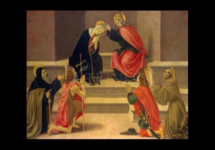 Coronation of Mary - Holy Card by Museum Classics - Trinity Stores