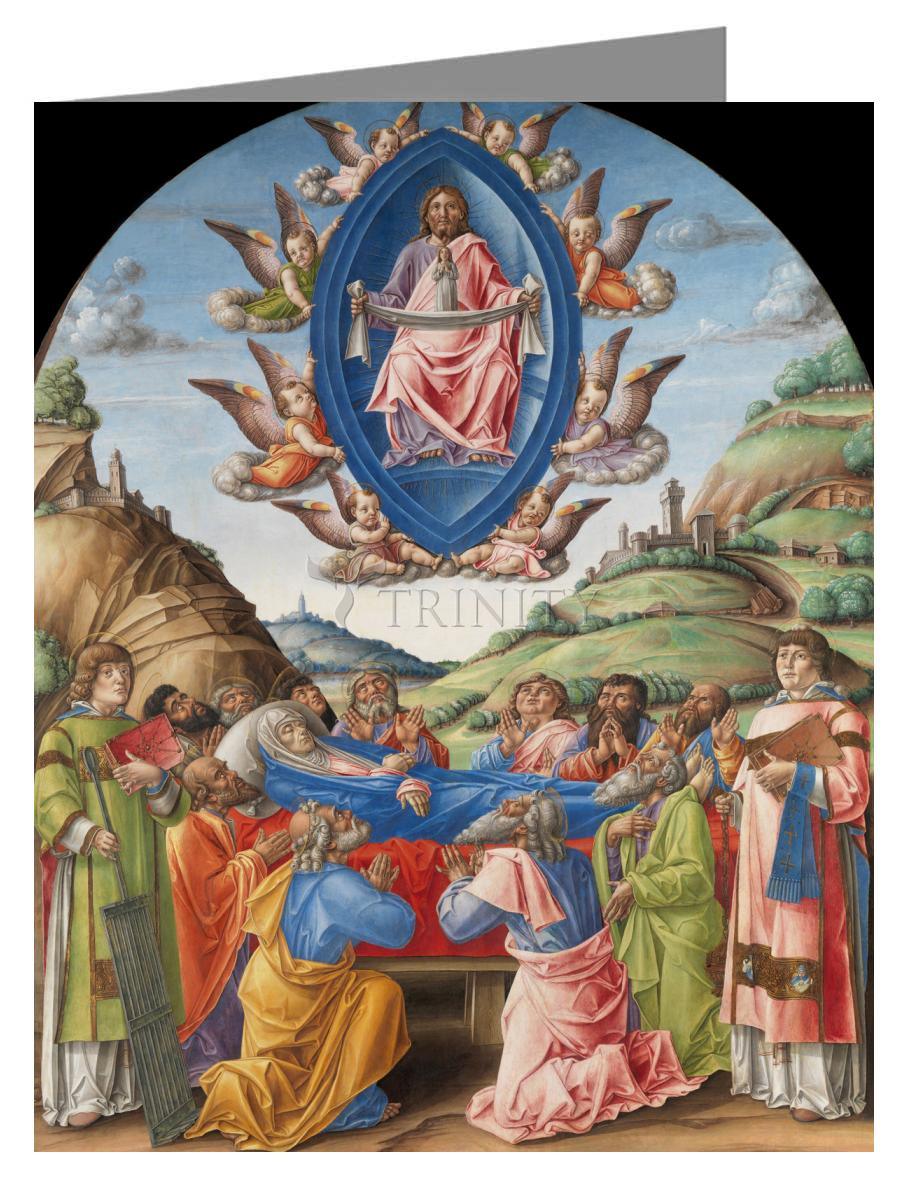 Death of Mary - Note Card Custom Text by Museum Classics - Trinity Stores