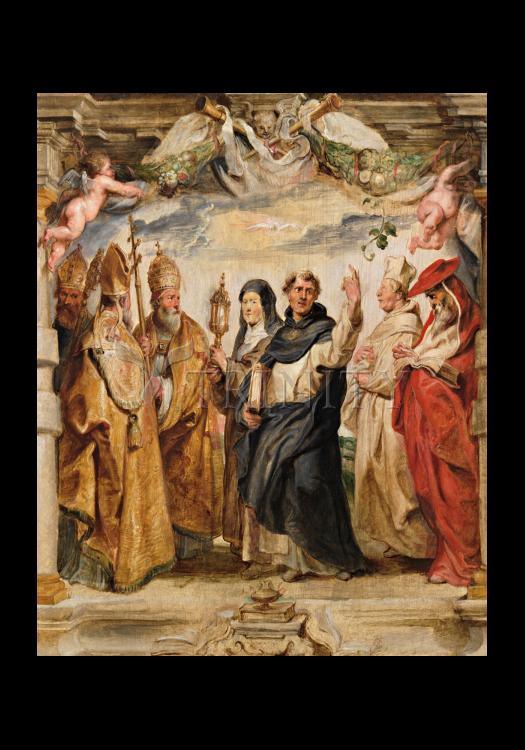 Defenders of the Eucharist - Holy Card by Museum Classics - Trinity Stores