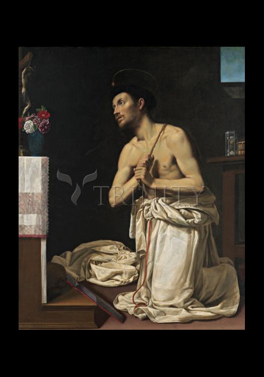 St. Dominic in Penitence - Holy Card by Museum Classics - Trinity Stores