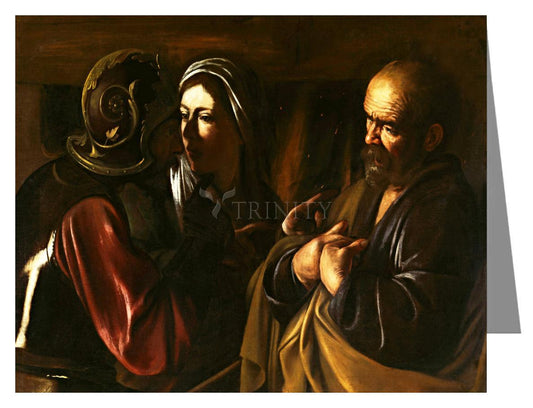 Denial of St. Peter - Note Card Custom Text by Museum Classics - Trinity Stores