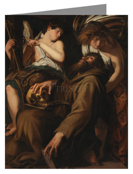 Ecstasy of St. Francis of Assisi - Note Card Custom Text by Museum Classics - Trinity Stores