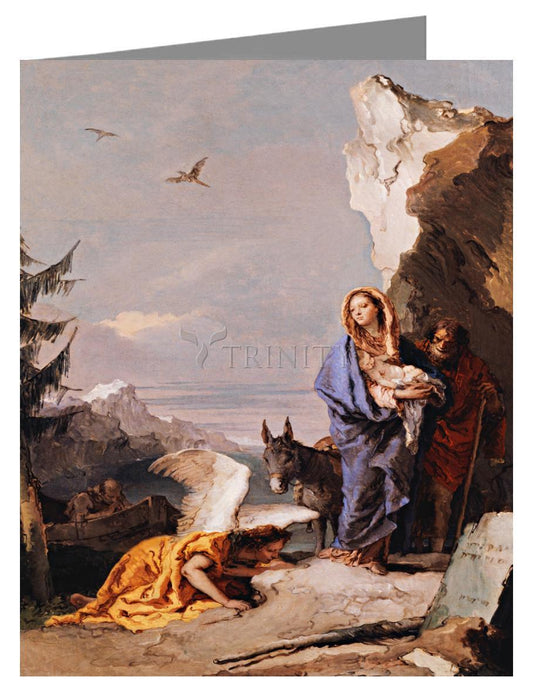 Flight into Egypt - Note Card Custom Text by Museum Classics - Trinity Stores