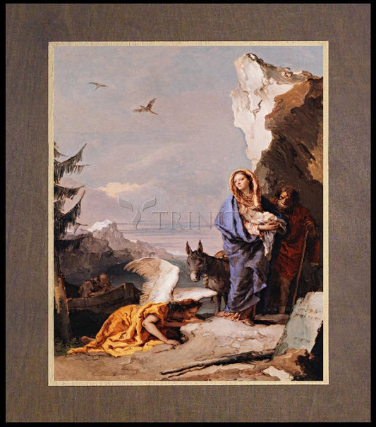 Flight into Egypt - Wood Plaque Premium by Museum Classics - Trinity Stores