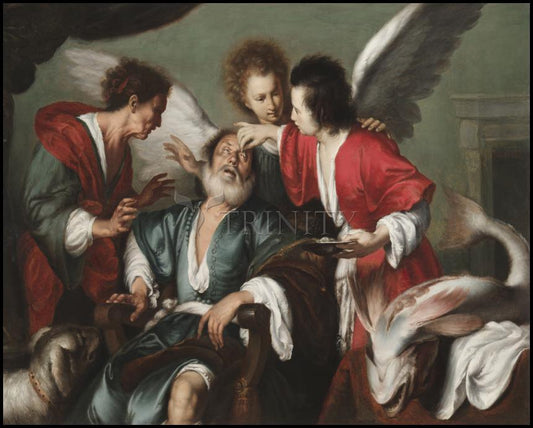 Healing of Tobit - Wood Plaque by Museum Classics - Trinity Stores