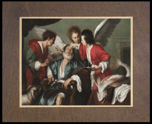 Healing of Tobit - Wood Plaque Premium by Museum Classics - Trinity Stores