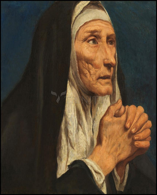 St. Monica - Wood Plaque by Museum Classics - Trinity Stores