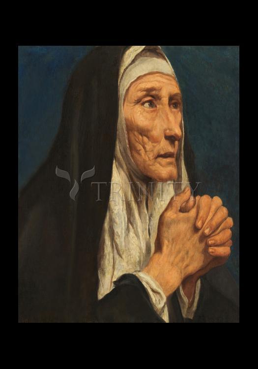 St. Monica - Holy Card by Museum Classics - Trinity Stores