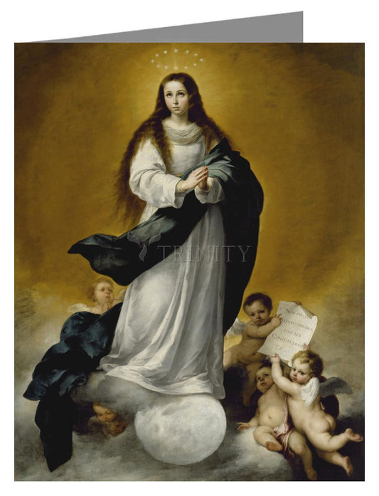 Immaculate Conception - Note Card Custom Text by Museum Classics - Trinity Stores