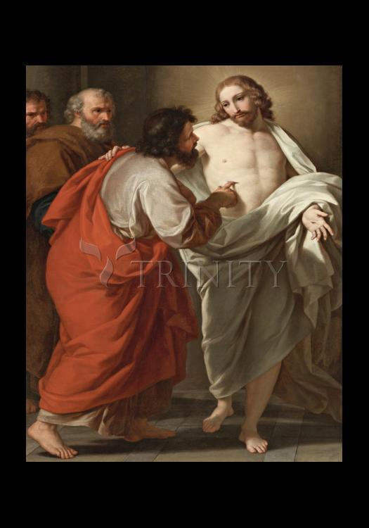 Incredulity of St. Thomas - Holy Card by Museum Classics - Trinity Stores