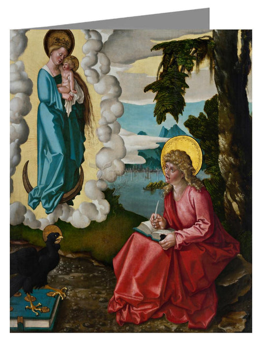 St. John the Evangelist on Patmos - Note Card by Museum Classics - Trinity Stores