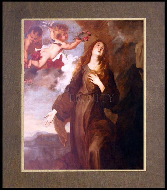 St. Rosalia - Wood Plaque Premium by Museum Classics - Trinity Stores