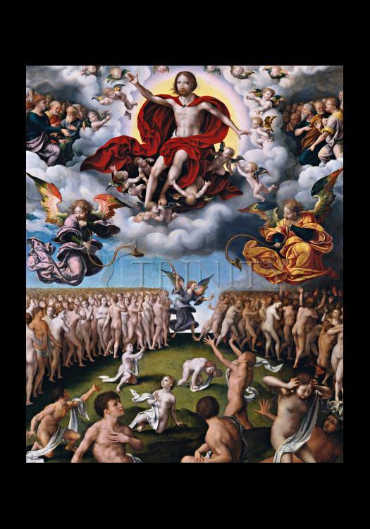 Last Judgment - Holy Card by Museum Classics - Trinity Stores