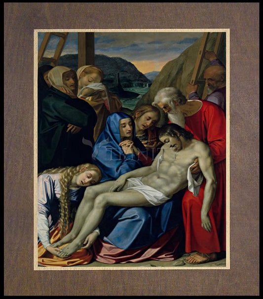 Lamentation - Wood Plaque Premium by Museum Classics - Trinity Stores