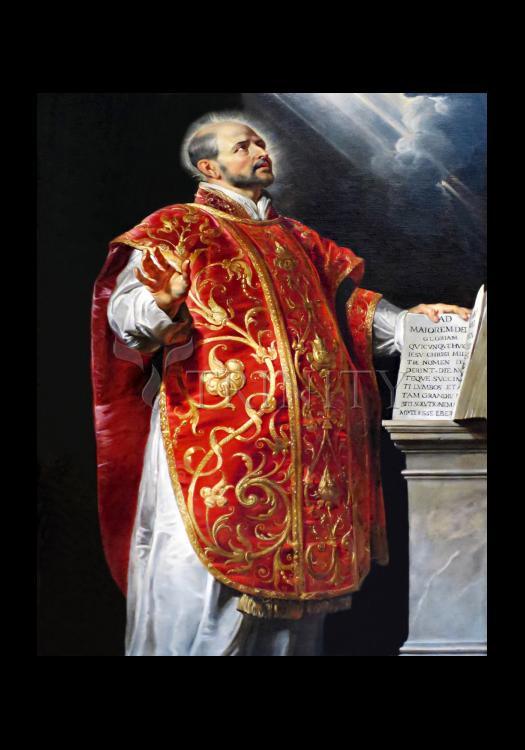 St. Ignatius of Loyola - Holy Card by Museum Classics - Trinity Stores