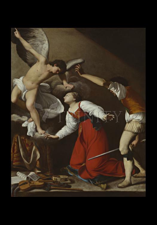 Martyrdom of St. Cecilia - Holy Card by Museum Classics - Trinity Stores