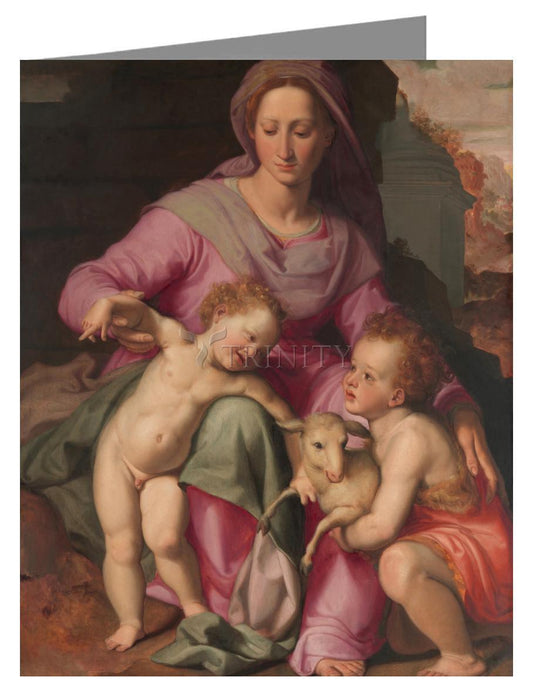 Madonna and Child with Infant St. John the Baptist - Note Card by Museum Classics - Trinity Stores