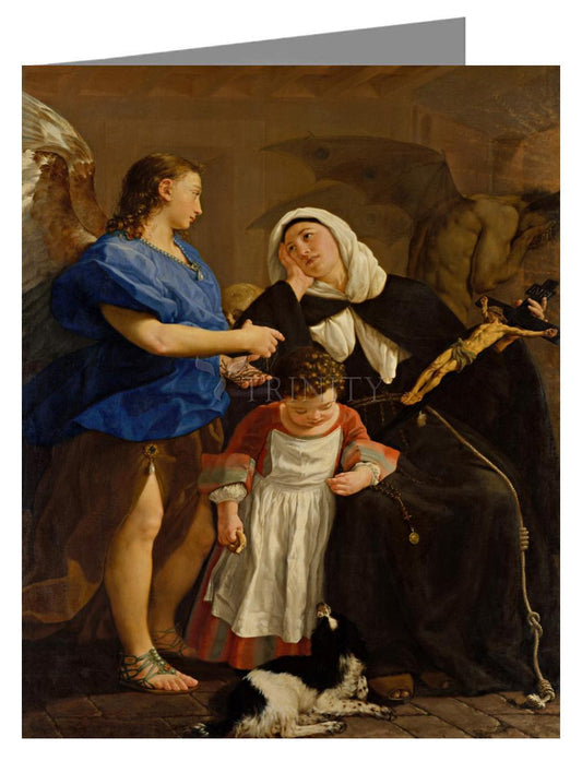 St. Margaret of Cortona - Note Card Custom Text by Museum Classics - Trinity Stores