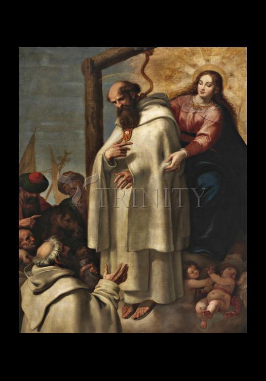 Martyrdom of St. Peter Armengol - Holy Card