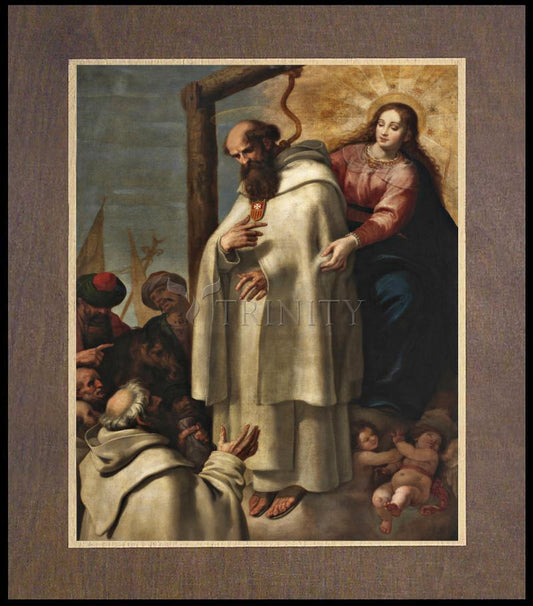 Martyrdom of St. Peter Armengol - Wood Plaque Premium by Museum Classics - Trinity Stores