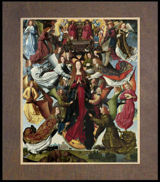 Mary, Queen of Heaven - Wood Plaque Premium by Museum Classics - Trinity Stores