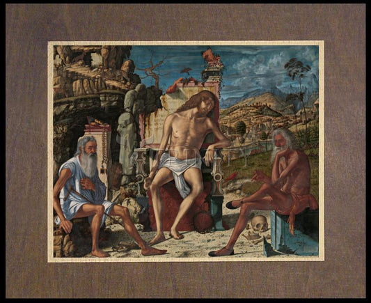 Meditation on the Passion - Wood Plaque Premium by Museum Classics - Trinity Stores